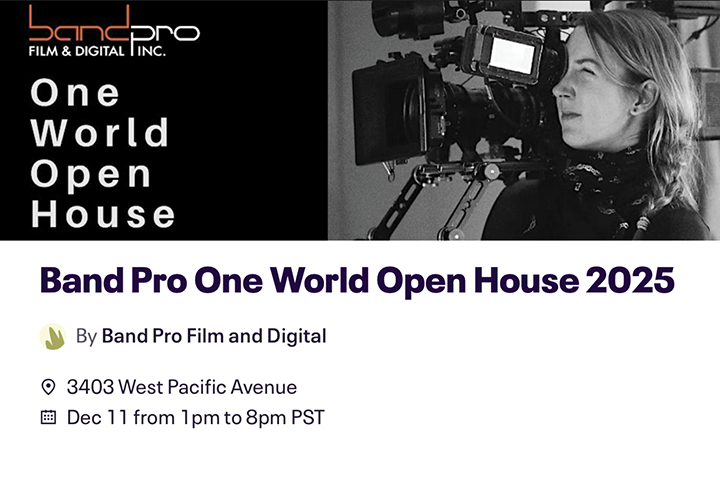 Come join AJA Video at Band Pro Open House in Burbank, CA